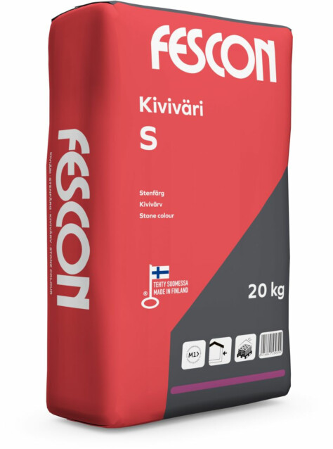 Kiviväri Fescon S valkoinen 20 kg