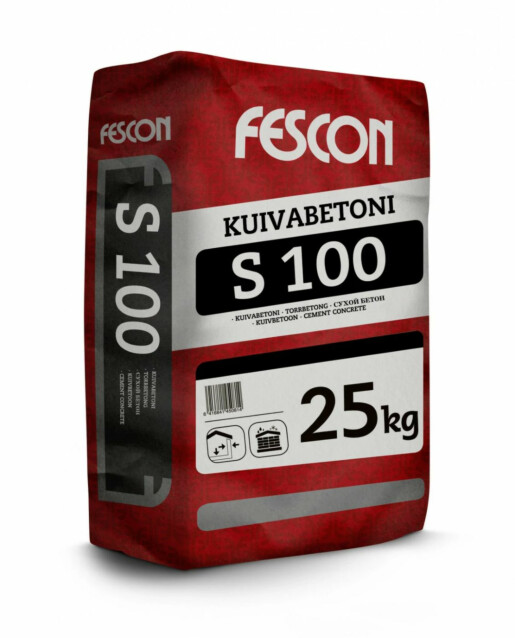 Kuivabetoni Fescon, S100 25 kg