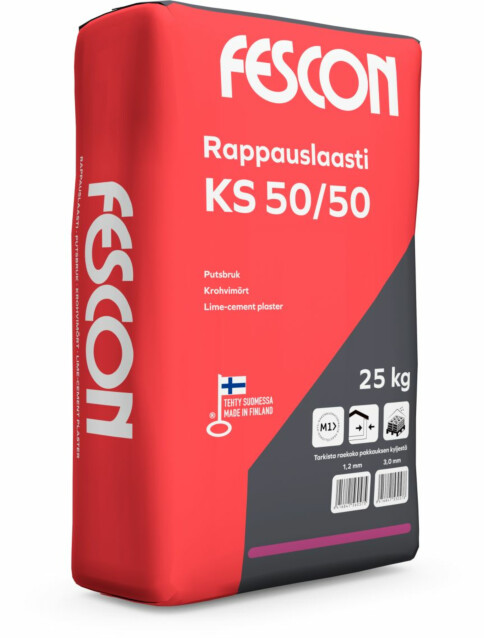 Rappauslaasti Fescon KS 50/50 3 mm 25 kg