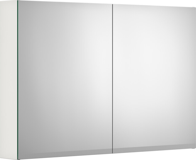 Peilikaappi Gustavsberg Artic, 100 cm, LED-valolla, valkoinen