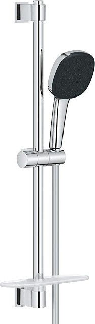 Suihkusetti Grohe Vitalio Comfort 110, 2 suihkutoimintoa, suihkutanko 600 mm, saippuateline, kromi