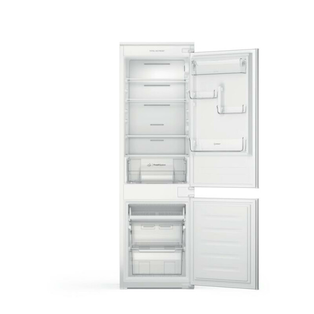 Jääkaappipakastin Indesit INC18T112, 54cm, integroitava, valkoinen