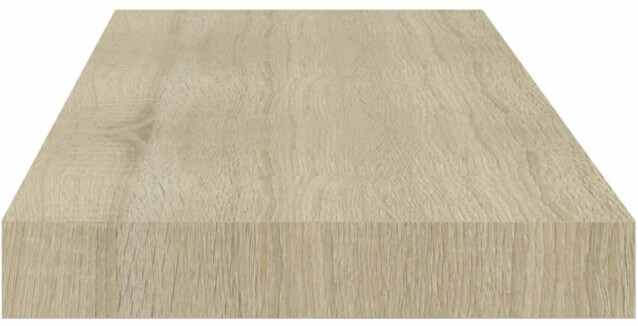 Kelluva seinähylly tammi 60x23,5x3,8 cm mdf 