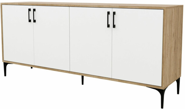 Senkki Linento Furniture Ares 1666 tammi/valkoinen