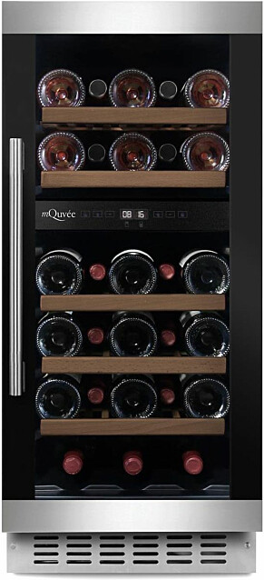 Kahden lämpötilan viinikaappi mQuvée WineCave 700 40D Modern