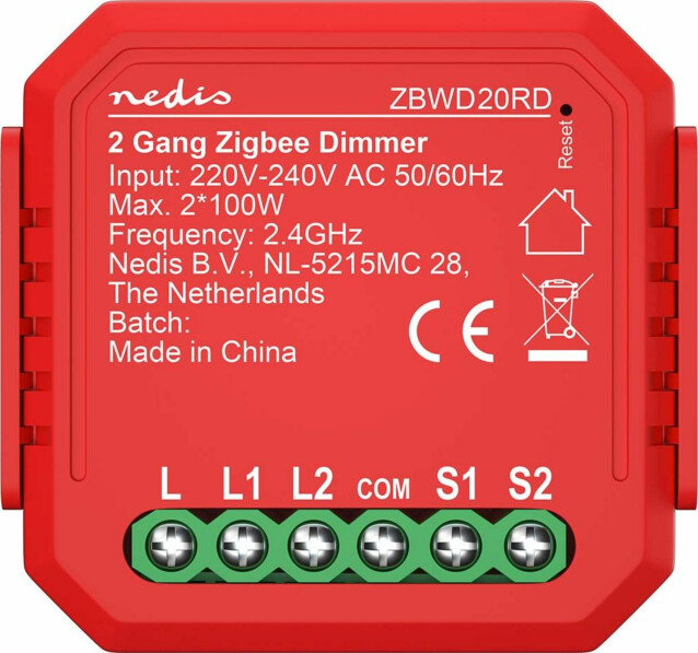 Himmennin Nedis ZBWD20RD SmartLife ZigBee 3.0 Triac