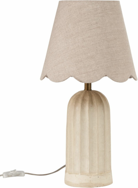 Pöytävalaisin PR Home Haley, 50cm, beige/pellava