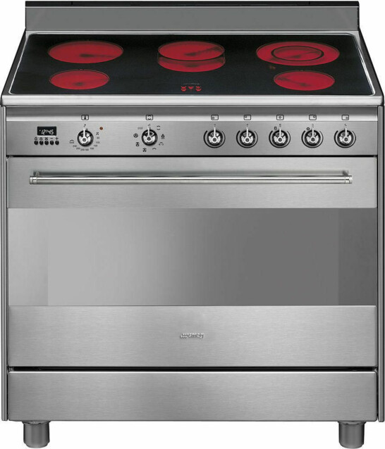 Keraaminen liesi Smeg SCD91CMX9 90cm teräs