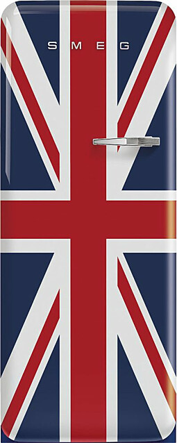 Jääkaappi pakastelokerolla Smeg Retro FAB28LDUJ5 Union Jack 60cm