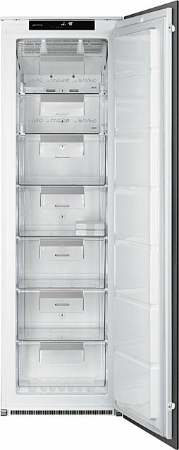 Kaappipakastin Smeg S8F174NE 55cm integroitava