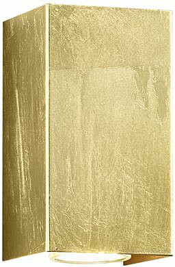 Seinävalaisin Trio Cleo 80x150 mm, kulta neliö