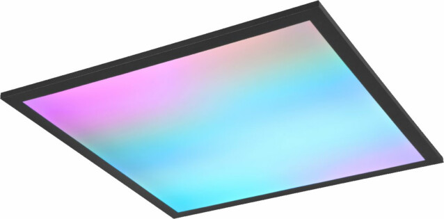 LED-kattovalaisin Trio Beta, 44.5cm, mattamusta, RGBW