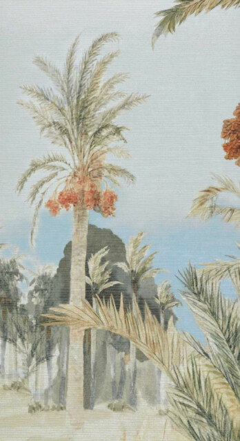 Kuvatapetti 1838 Wallcoverings Date Palm, 208x300cm, hiekka