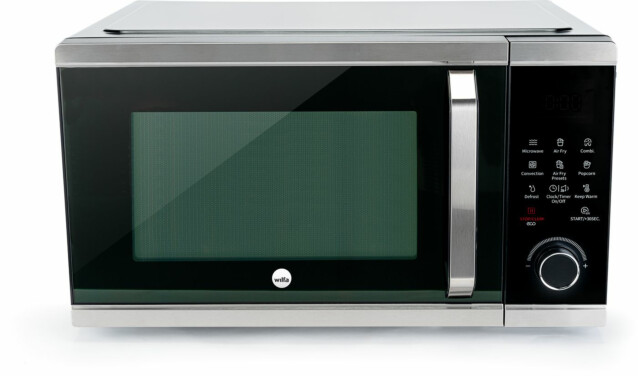 Mikroaaltouuni Wilfa Multioven MAC-25S 3-in-1, musta-hopea