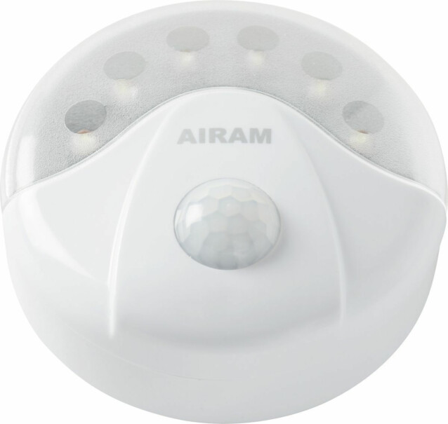 Tunnistinvalo Airam NOX, 6xLED+sensor