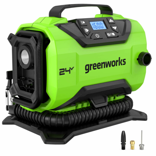 Akkuilmapumppu Greenworks G24IN 24V ilman akkua