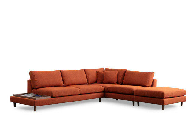 Kulmasohva Linento Furniture New, oranssi