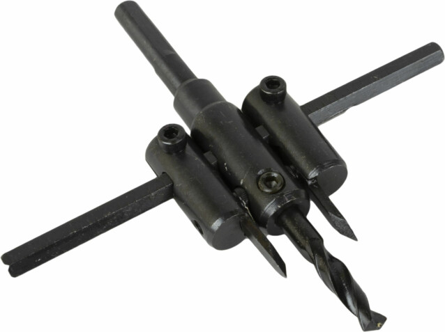 Säädettävä reikäsaha Schwan Tactix 30-120 mm 7 mm kara