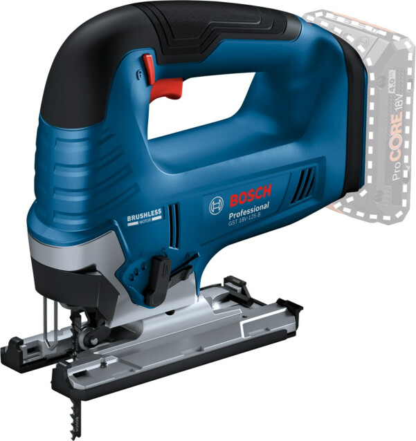 Akkupistosaha Bosch Professional GST 18V-125 B Solo 18V ilman akkua