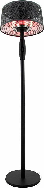 Infralämmitin Pistesarjat Sunred Dark Smart Moderna Artix Standing, IP44, 2000W, musta