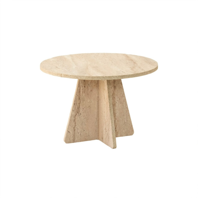 Sohvapöytä Linento Furniture Mushroom, traverten-marmorijäljitelmä