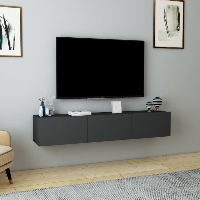 TV-taso Linento Furniture Denby, antrasiitti