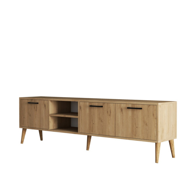 TV-taso Linento Furniture Exxen - 1587, tammipuu