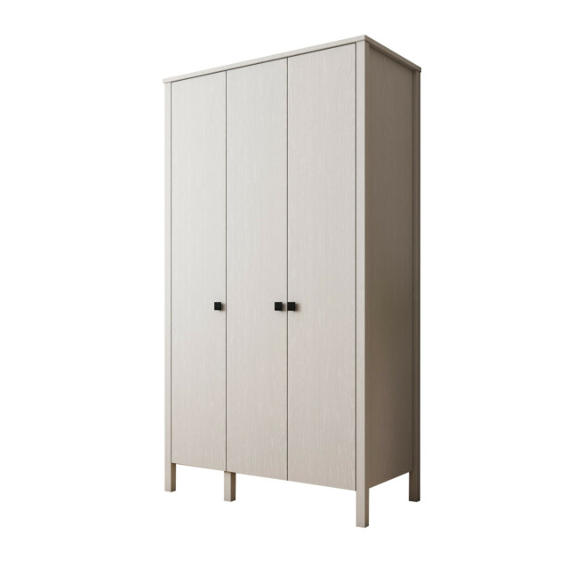 Vaatekaappi Linento Furniture FRN-10067, valkoinen