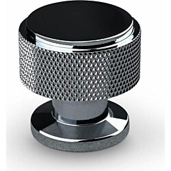 Nuppivedin Theofils Lonato Knurled Ø30mm kromi