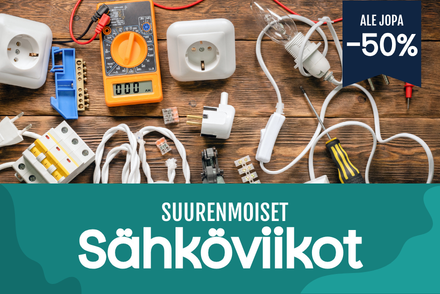 Sähköviikot banneri