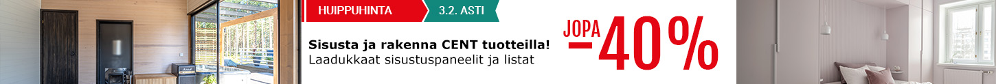 Cent paneelit ja listat -40%